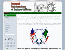 Tablet Screenshot of federateditaloamericans.org